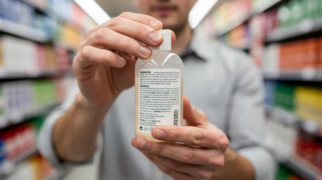 How to Read a Personal Lubricant Ingredient Label — editorial illustration