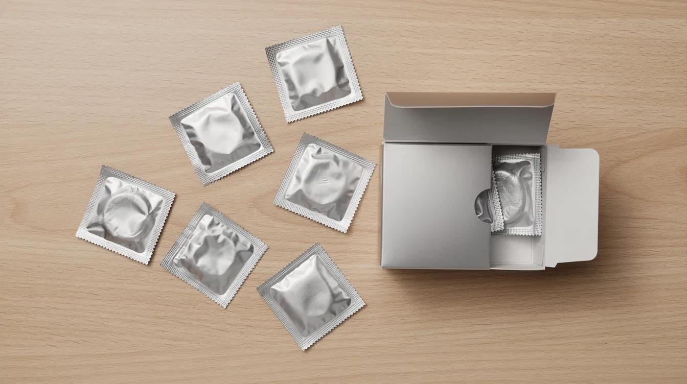 Condom Storage, Expiration Dates and Package Checks — editorial illustration