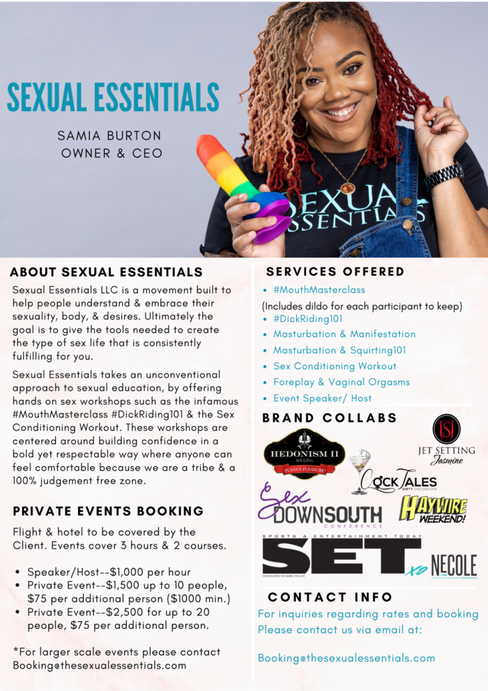 Sexual Essentials Media Kit 3100